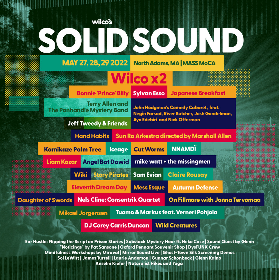 Solid Sound Festival Lineup Announced!!! Solid Sound FestivalSolid